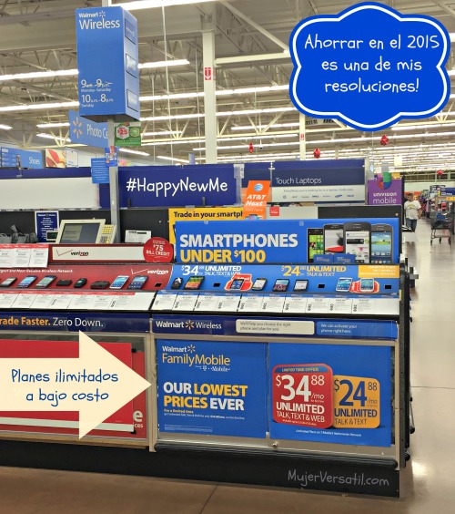 Los mejores planes de telefonía celular en Walmart.
