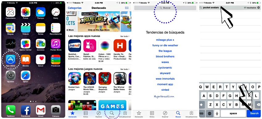 Intel Pocket Avatars App