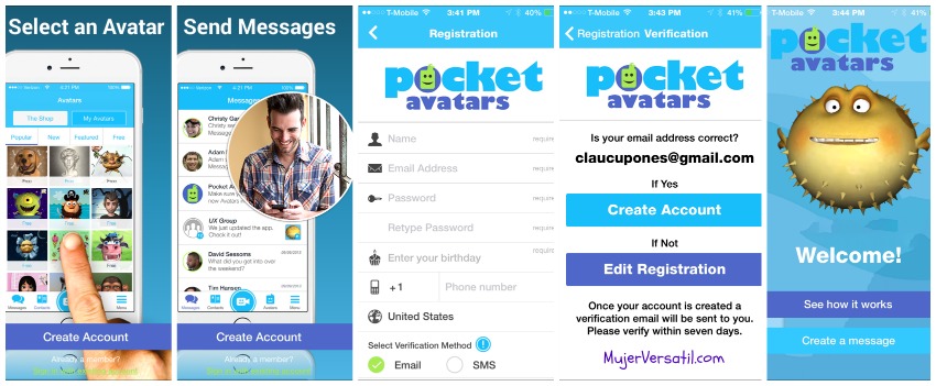 Intel Pocket Avatars App