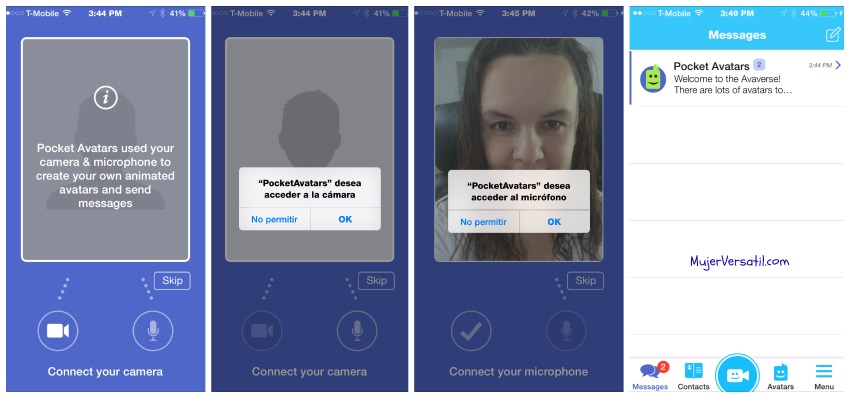 Intel Pocket Avatars App