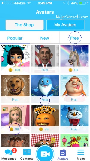 Intel Pocket Avatars App