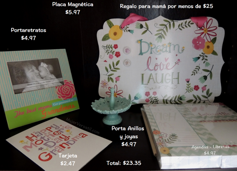 Regalo para mamá por menos de $25