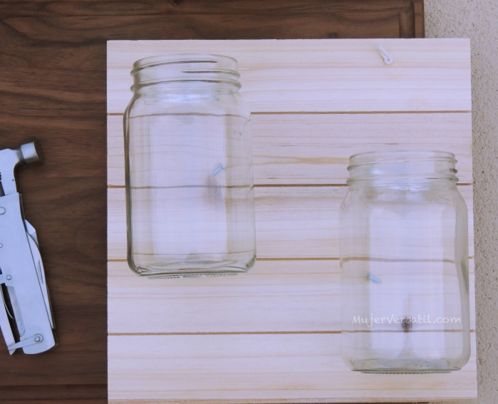 Huerta en Mason Jars