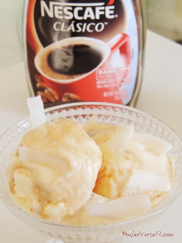 Helado con Café