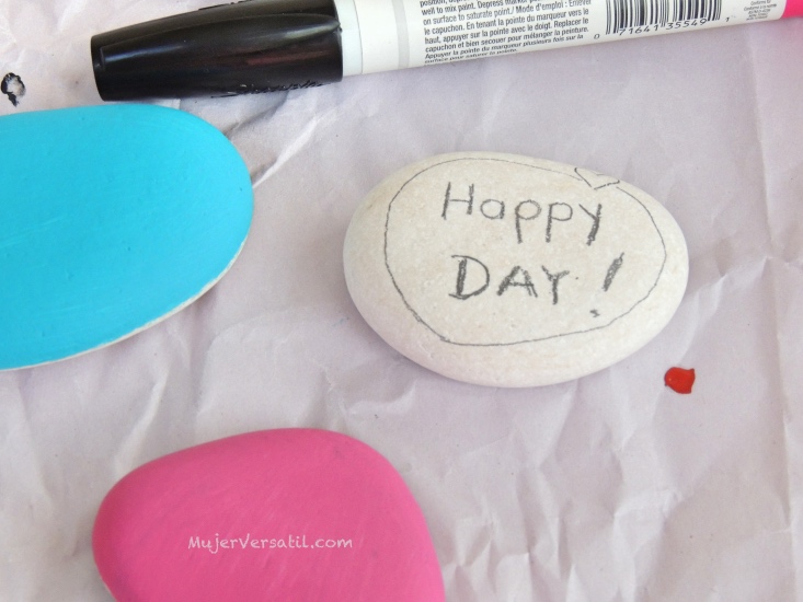 Piedras Pintadas a Mano para el Jardín